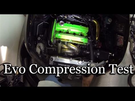 compression test 2012 lancer evo|compression test .